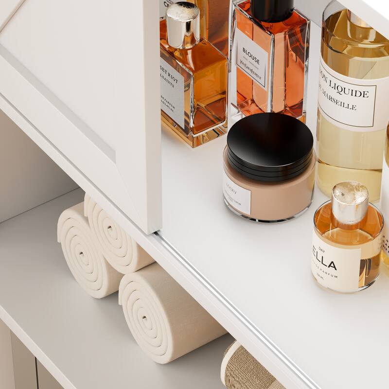 Freestanding Over The Toilet Storage