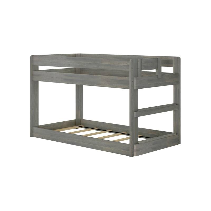 Max and Lily Farmhouse Twin over Twin Low Bunk Bed