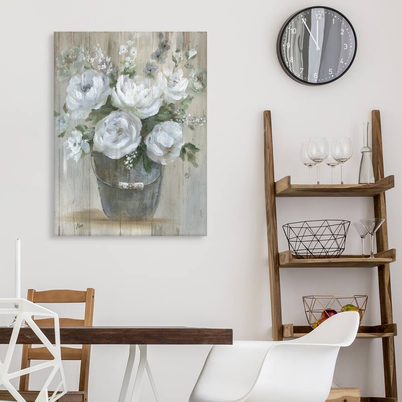 Wild Roses by Nan Canvas Art Print