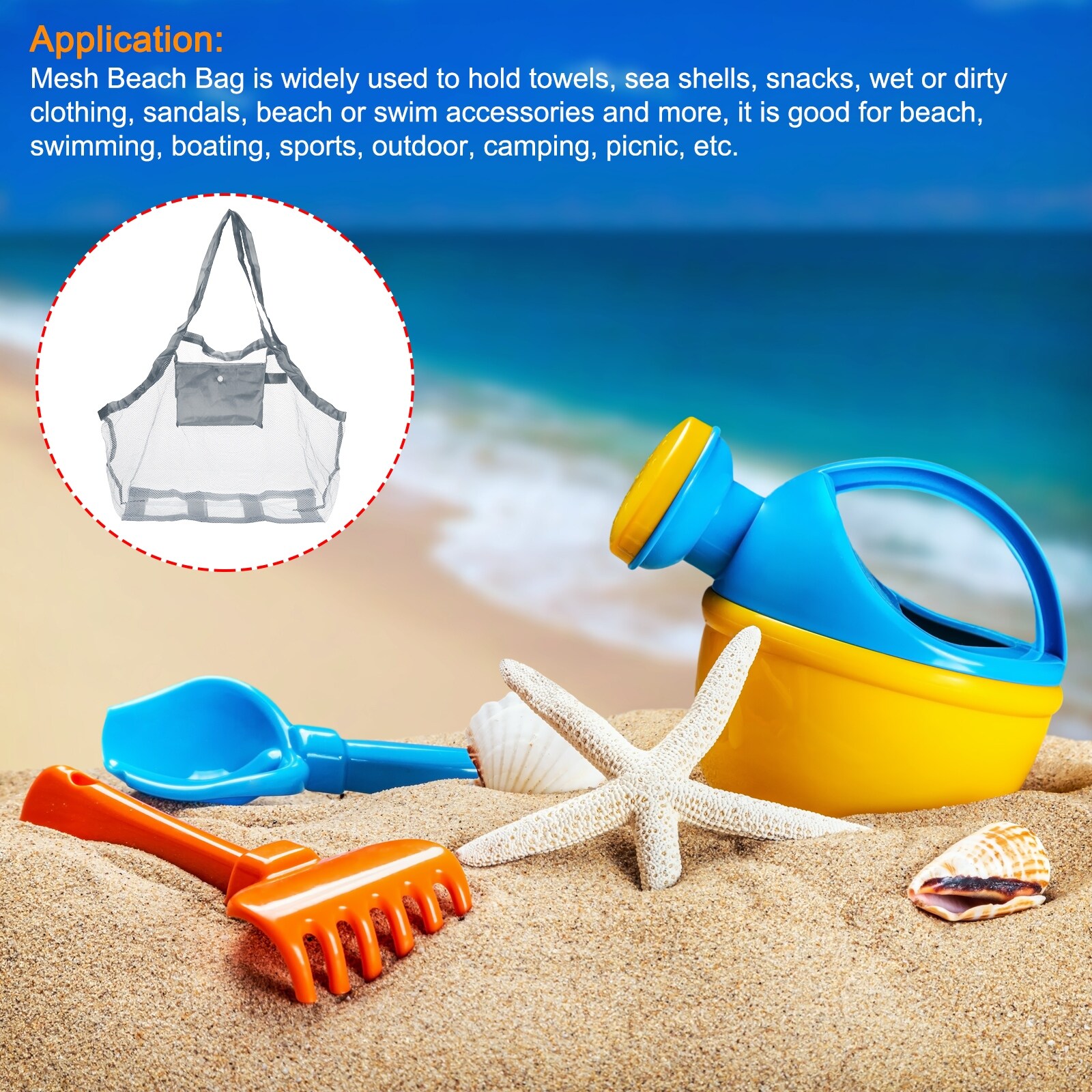 Sandless beach bag sale