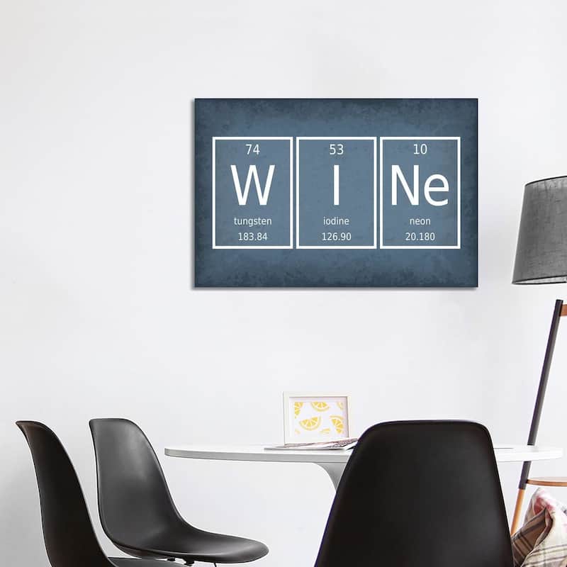 iCanvas "Wine" by GetYourNerdOn Canvas Print - 26x40x1.5