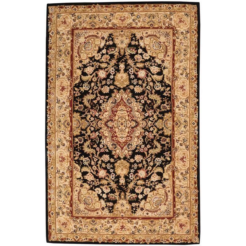 Nourison Hand-tufted Traditional Persian Wool Silk Area Rug