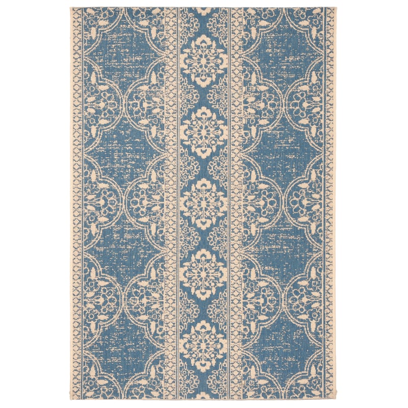 SAFAVIEH Linden Aysel Indoor/ Outdoor Waterproof Patio Backyard Rug