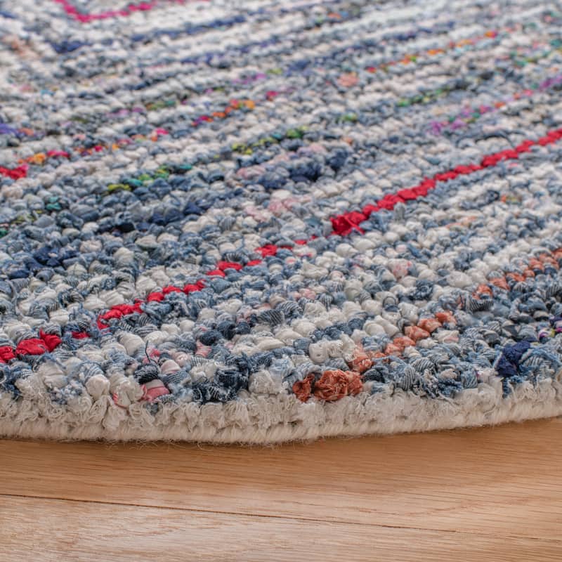 SAFAVIEH Handmade Nantucket Sagit Contemporary Cotton Rug