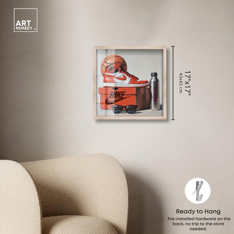 Basketball Practice Shadowbox by Art Remedy