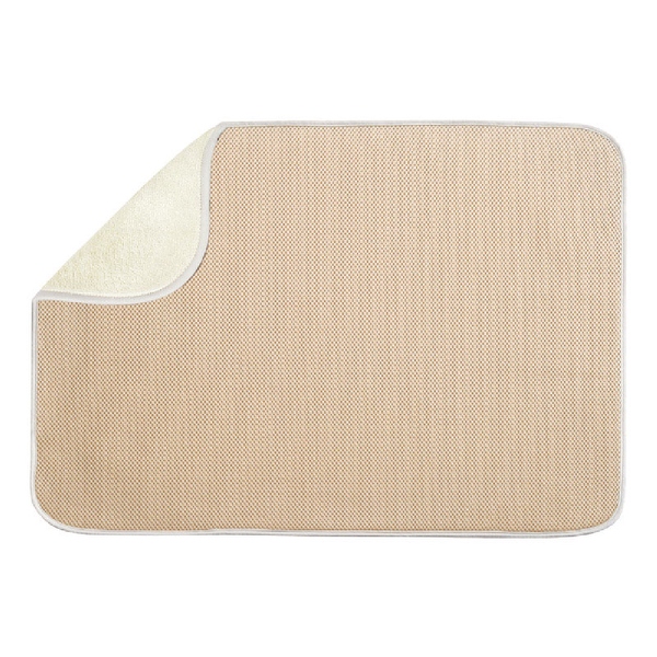 InterDesign 41140 Microfiber Kitchen Drying Mat Wheat 24