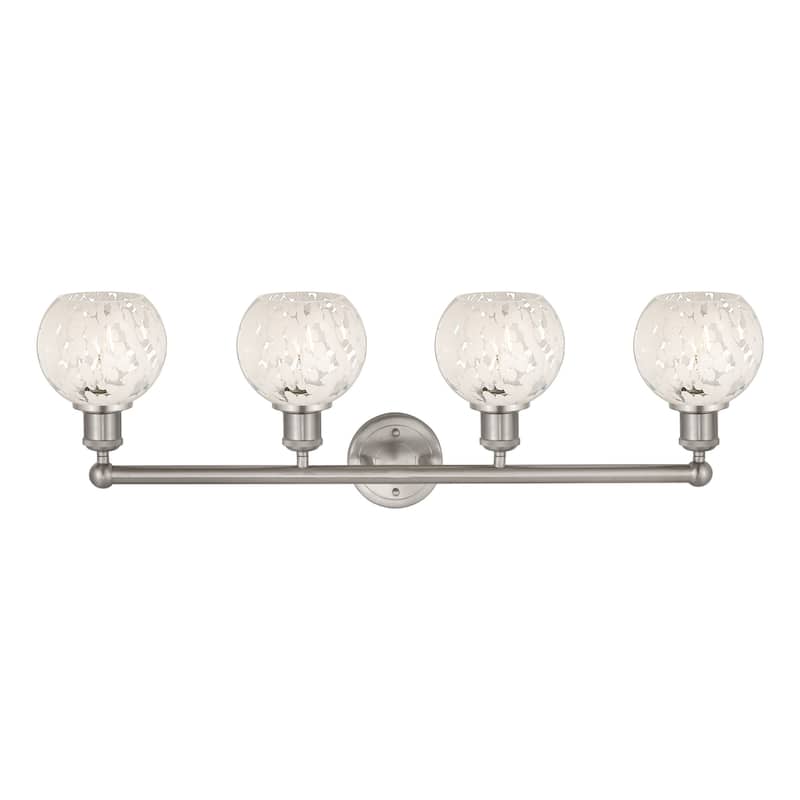 Innovations Lighting 616-4W 10 33 White Mouchette Vanity White