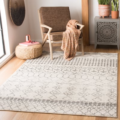 SAFAVIEH Tulum Ethelyn Rustic Moroccan Boho Tribal Rug - 2' x 5'