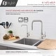 preview thumbnail 10 of 32, STYLISH Kitchen Sink Drinking Water Tap Faucet in Stainless Steel - Faucet Height: 10 1/2" | Spout Height: 9"