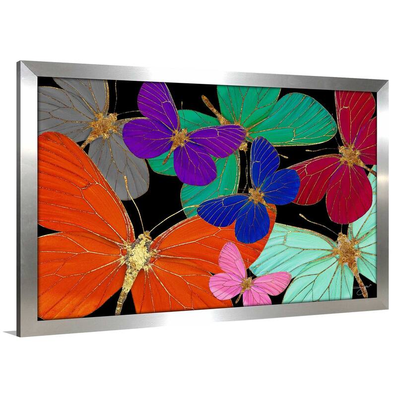 "Colorful Butterflies" by Jodi Print on Acrylic