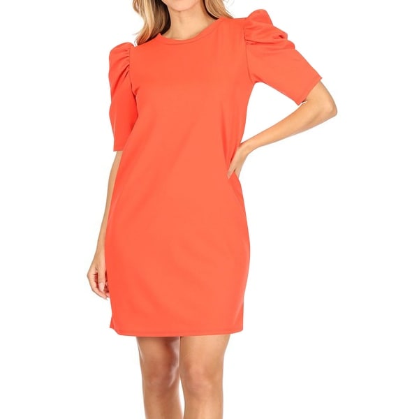 orange dresses for ladies