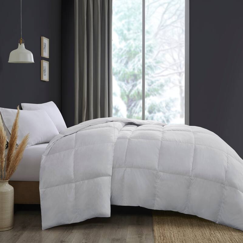 Madison Park Heavy Warmth Goose Feather and Down Oversize Comforter