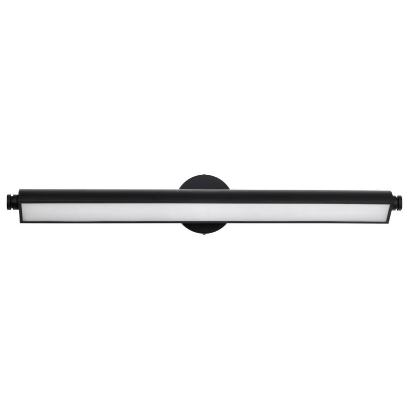 Auden 36 Inch LED Vanity 3 CCT Selectable Black Finish Acrylic Lens