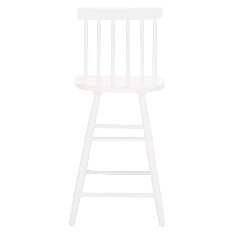 SAFAVIEH Nanie Wood 25-inch Counter Stool - 17 In. W x 17 In. D x 38 In. H - 17Wx17Dx38H