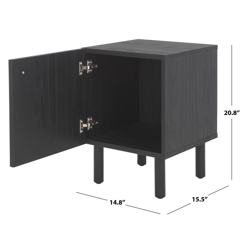 SAFAVIEH Barrie Single Door Nightstand
