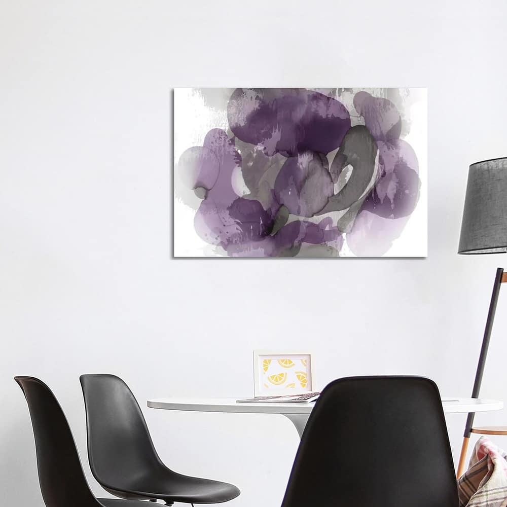 iCanvas "Amethyst Flow I" by Kristina Jett Canvas Print