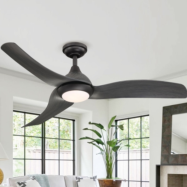 grey modern ceiling fan