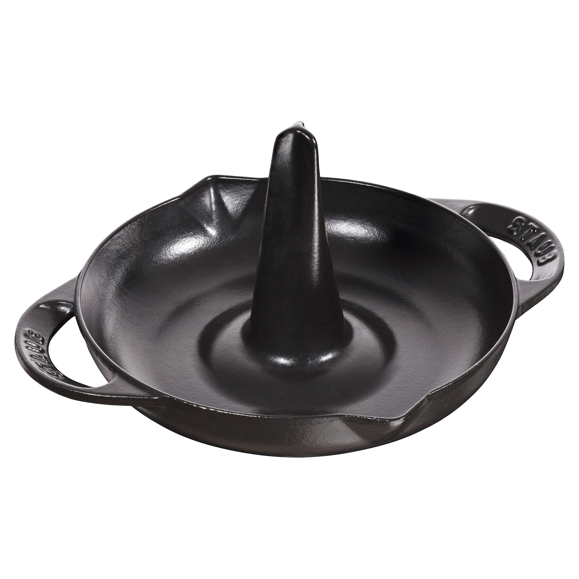 STAUB Cast Iron 9.5-inch Vertical Chicken Roaster