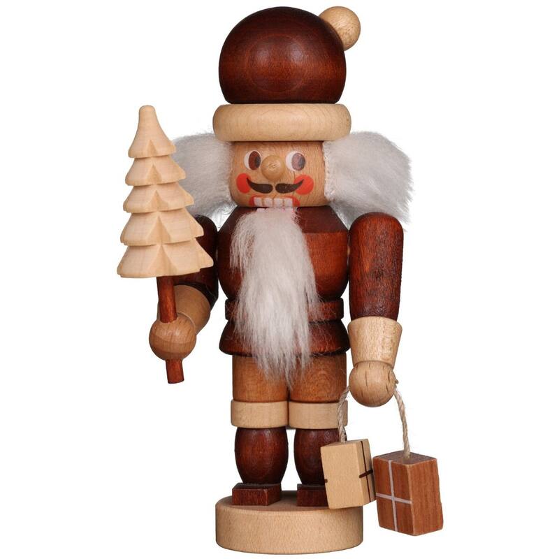 4" Christian Ulbricht Santa Christmas Mini Nutcracker