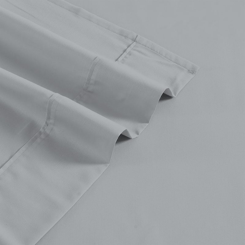 Color Sense 100% Cotton Ultra-Soft & Silky Pillowcase Set