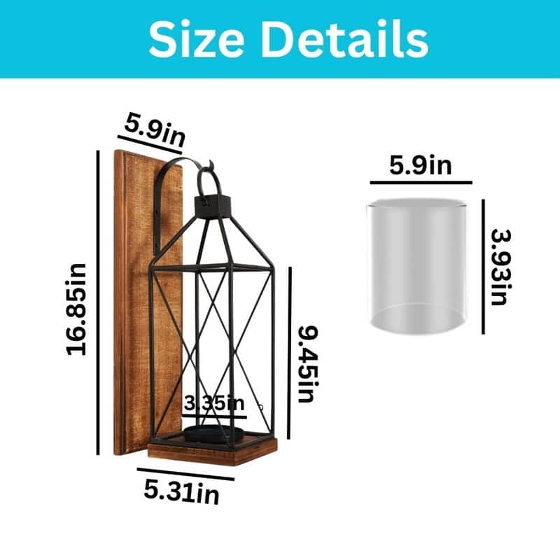 Dining room candle holders dark brown candle sconce glass, metal, wood wall candle stands