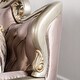 preview thumbnail 20 of 22, Furniture of America Cintel Traditional Velvet Tufted Wingback Sofa