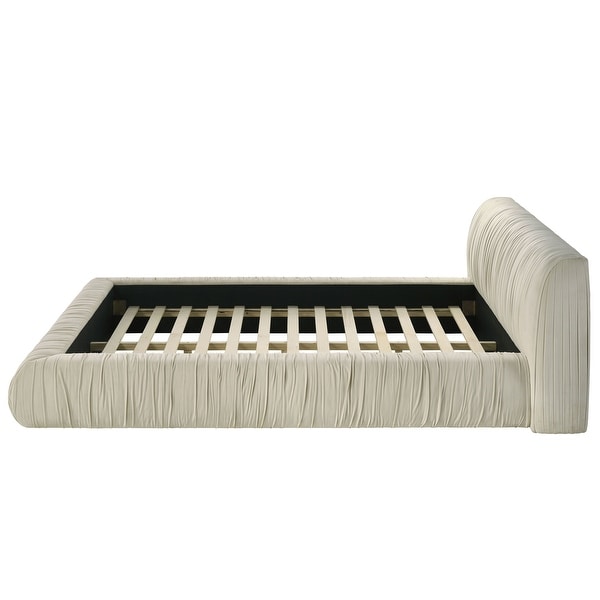 Furniture of America Henrietta Modern Velvet Upholstered Low