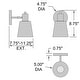 preview thumbnail 7 of 6, Access Lighting Dalton 1 Light Adjustable Wall Sconce