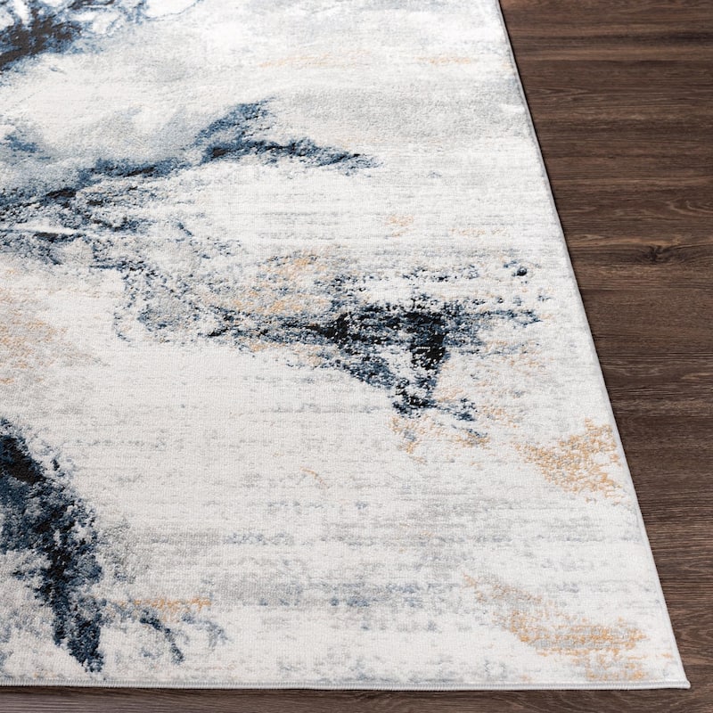 Livabliss Jolie Abstract Marble Area Rug