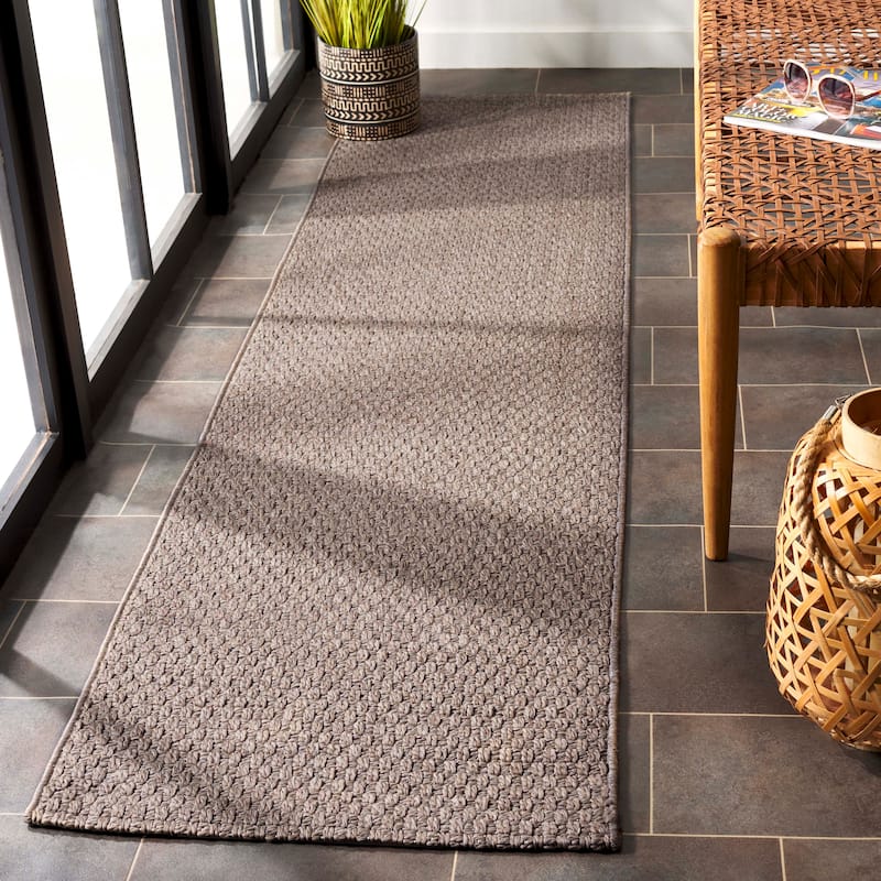 SAFAVIEH Sisal All-Weather Zhanat Transitional Indoor/Outdoor Rug