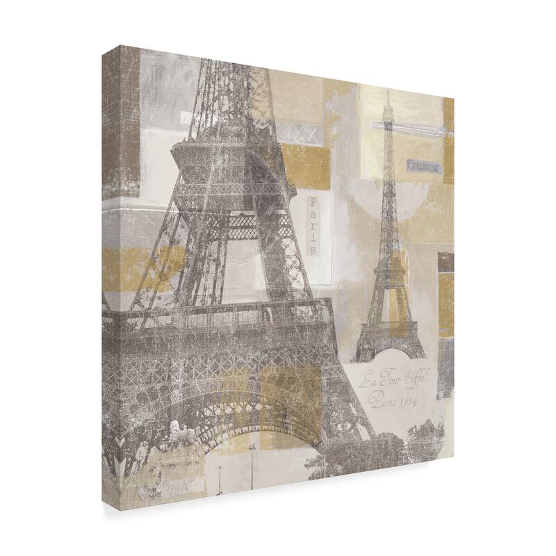 Lisa Audit 'Eiffel Tower III' Canvas Art