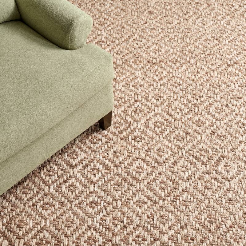Martha Stewart Handmade Dieuwertje Contemporary Jute Rug