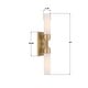 preview thumbnail 2 of 9, Crystorama Lighting Group WLX-302 Wilcox 2 Light 25" Tall LED Bath Bar