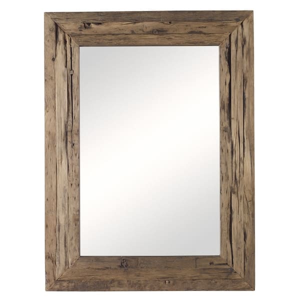slide 2 of 5, Uttermost 09816 Rennick 36" Wide and 48" High Rectangular Framed Rustic Brown