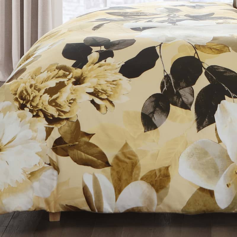 Bebejan Magnolia 100% Cotton 5 Piece Reversible Comforter Set
