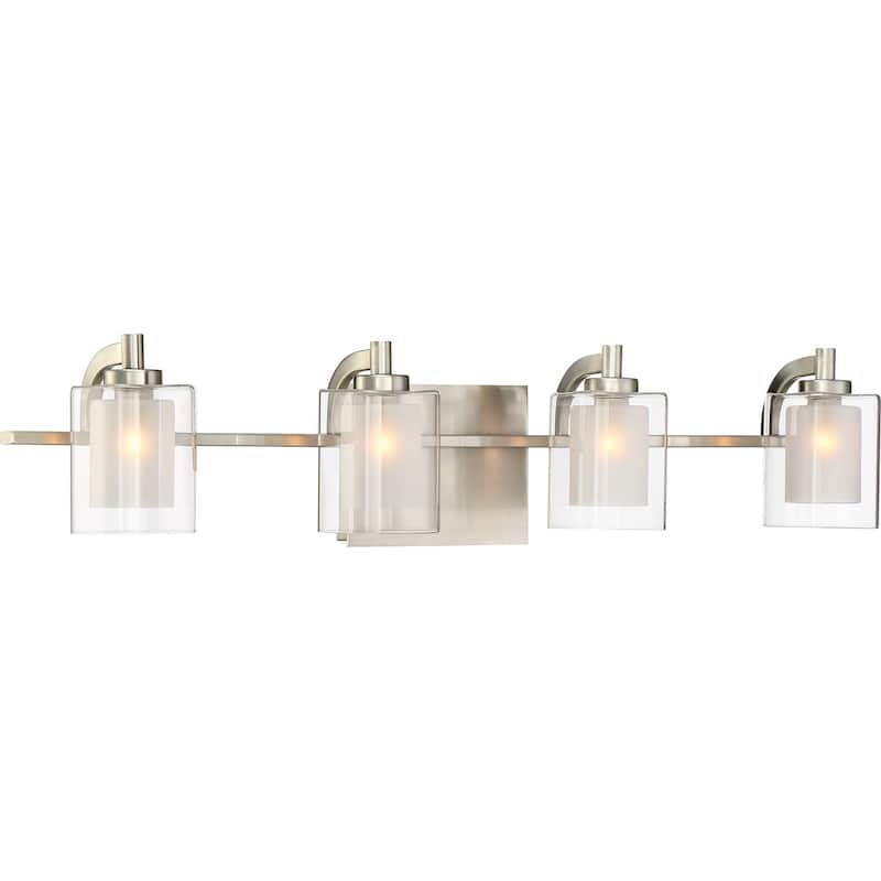 Quoizel Kolt 4-Light 6" Bathroom Vanity Light - Brushed Nickel