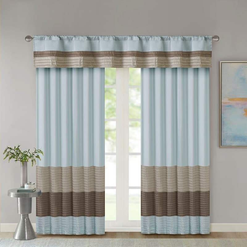 Polyoni Pintuck Curtain Panel