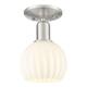 Option Brushed Satin Nickel / White Venetian