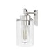 preview thumbnail 11 of 36, Hunter Hartland Bathroom Vanity Wall Light, Damp Rated - Transitional, Rustic, Contemporary - Clear Seeded Glass