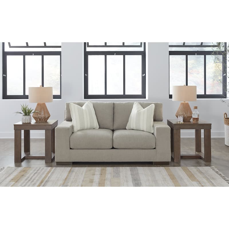 Signature Design by Ashley Maggie Gray 2-Piece Upholstery Package - 96" W x 40" D x 37" H