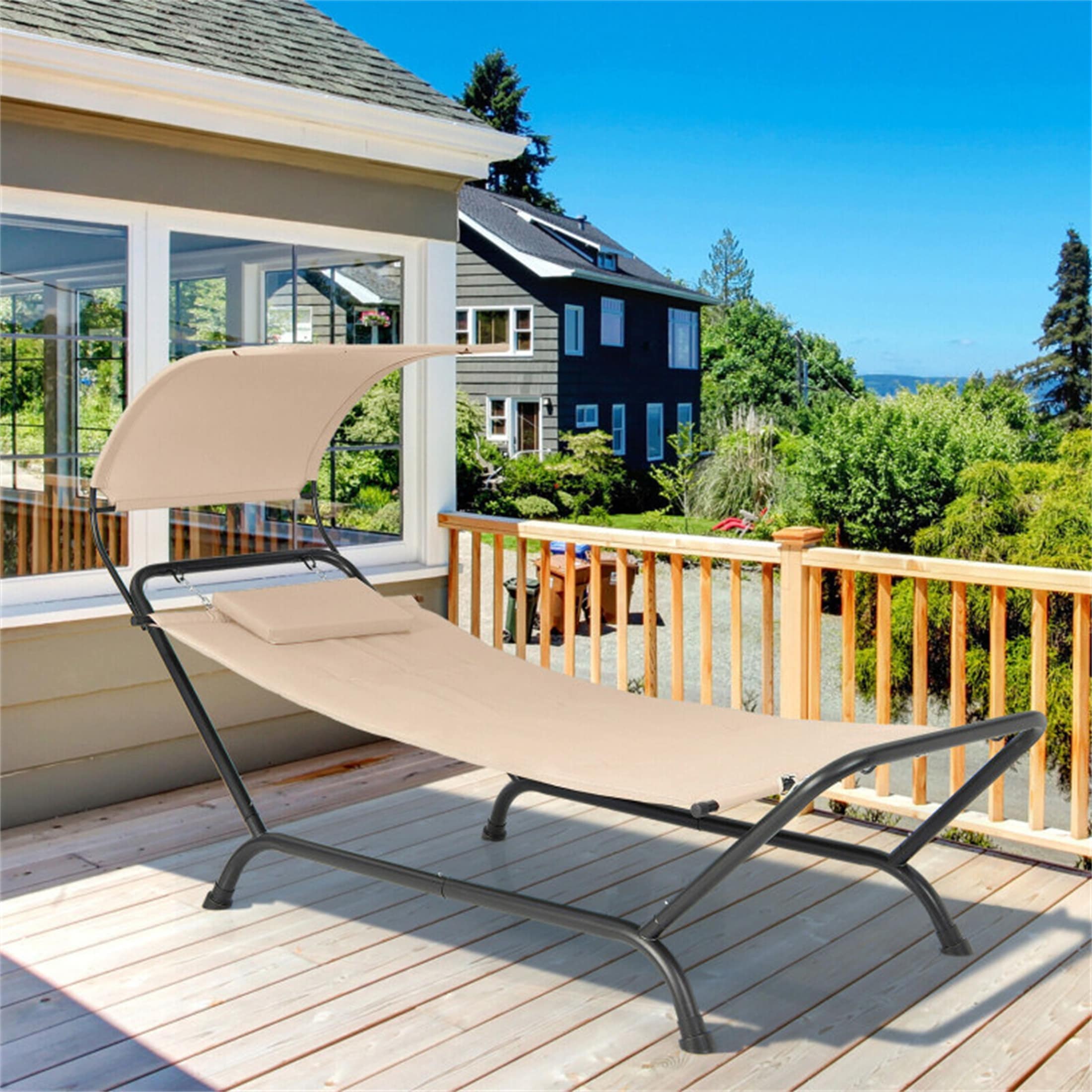Chaise lounge 2025 cushion storage