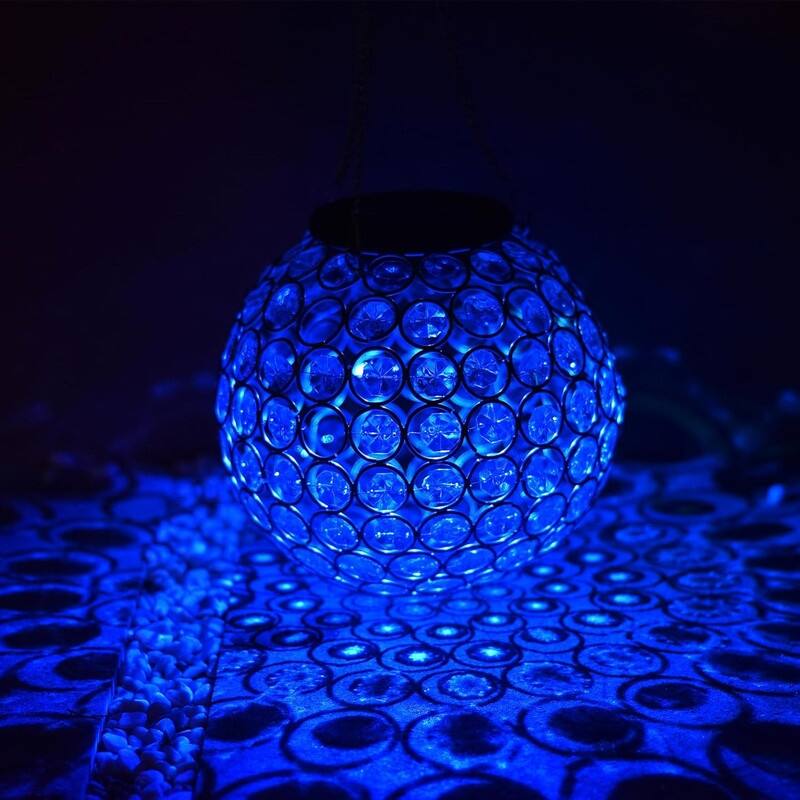 Solar Lantern Hanging Outdoor Christmas Decorative