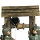 preview thumbnail 3 of 7, Children at the Well Outdoor Water Fountain Water Feature w/ LED - 39"