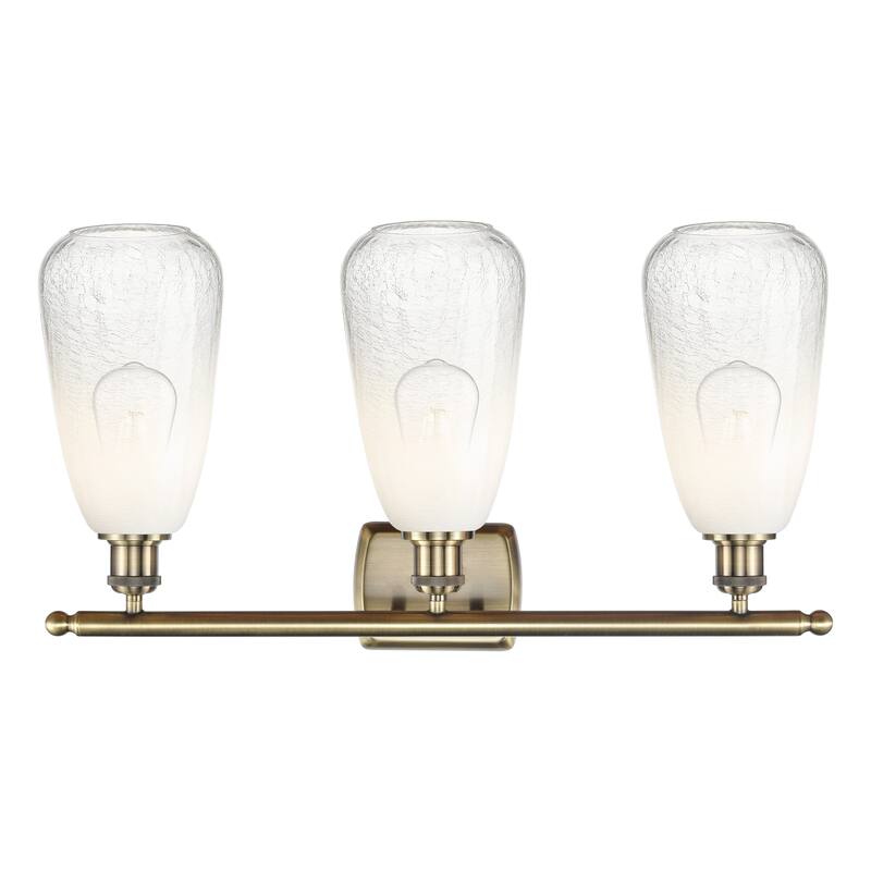 Innovations Lighting Endless Possibilities Ballston - Brookhaven Almond - 3 Light 26" Bath Vanity Light