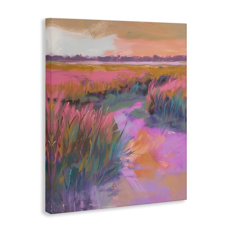 Stupell Autumnal Marsh Landscape Canvas Wall Art Design By Arlington Prints