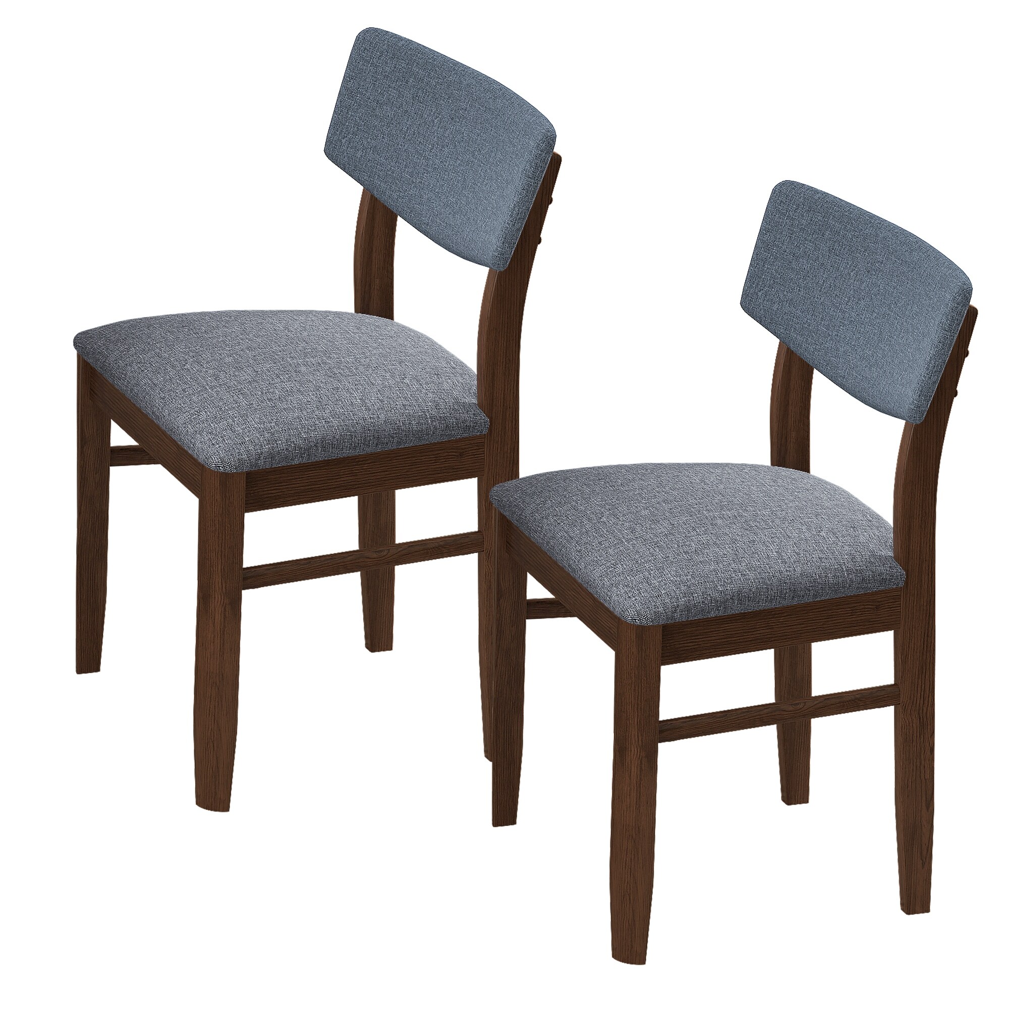 Mid century low deals back dining chairs