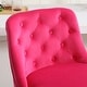 preview thumbnail 25 of 30, HOMYKA 360 Degrees Swivel Velvet Bar Chair With Adjustable Height of 4