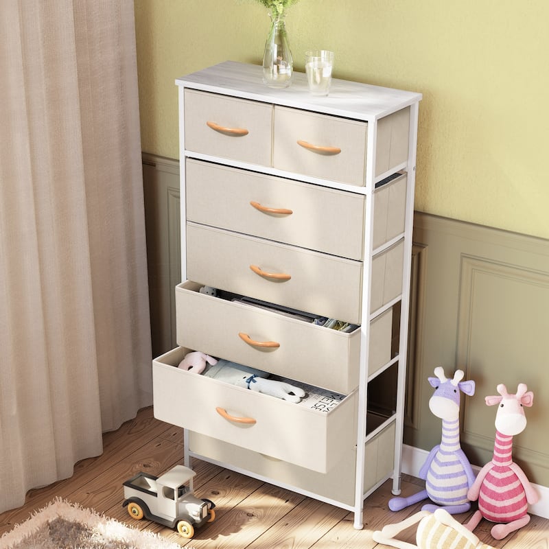 Pellebant 7-Drawer Storage Tower Organizer Chest Dresser