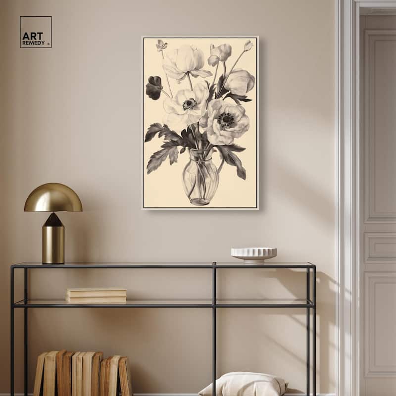 Herbarium's Hush III Canvas by Art Remedy