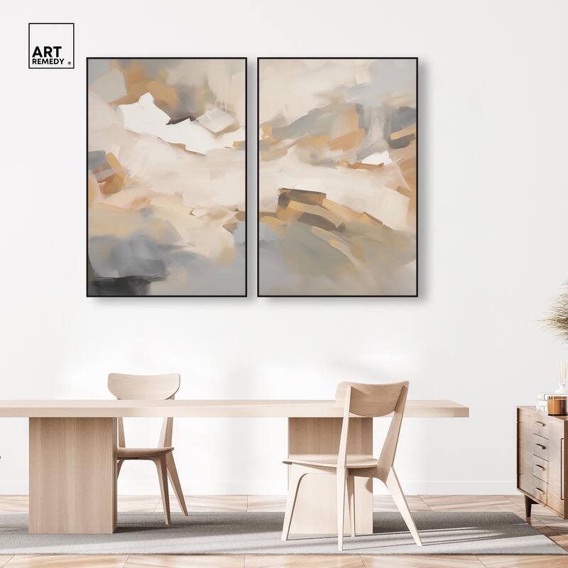 Lost in Thought Canvas Set of 2 by Art Remedy